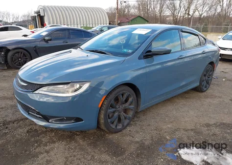 2015 Chrysler 200 S z USA, uszkodzony, nr VIN 1C3CCCDG1FN598029